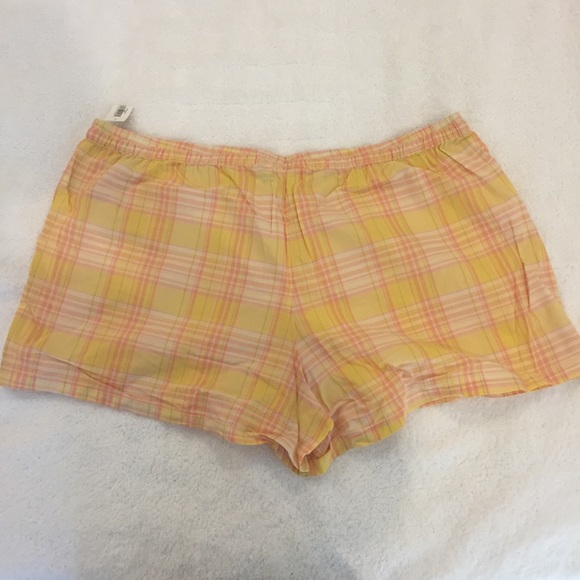 NWT GapBody Plaid Sleep Shorts - Picture 2 of 5